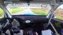 Rally Barbados 2018 - Rob Swann incar - SS4 - Subaru WRC S12B