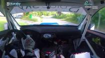 Rally Barbados 2018 - Rob Swann incar - SS8 - Subaru WRC S12B