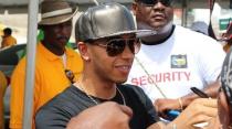 2014 Top Gear Festival LIVE in Barbados Lewis Hamilton, Clarkson F1 Part 1