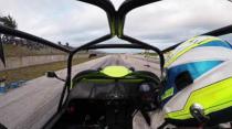 Westfield Hayabusa Turbo drag racing 
